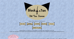 Desktop Screenshot of blackandtansiamese.com